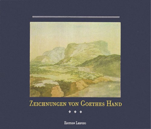 Beispielbild fr Zeichnungen von Goethes Hand zum Verkauf von Antiquariat Walter Nowak