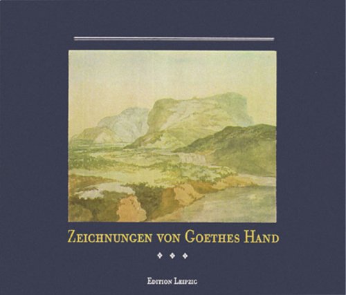 Stock image for Zeichnungen von Goethes Hand for sale by Antiquariat Walter Nowak