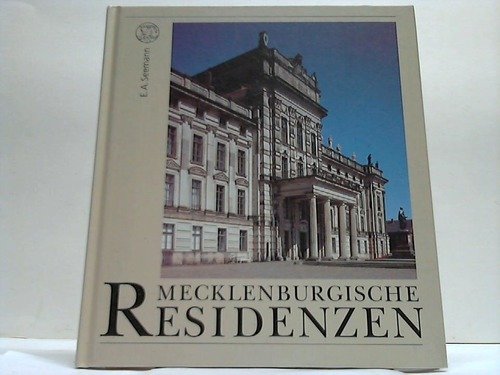 Stock image for Mecklenburgische Residenzen for sale by medimops