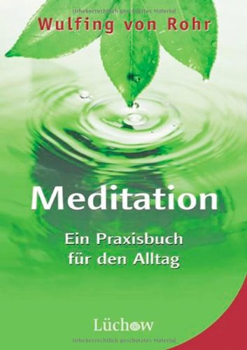 Beispielbild fr Meditation: Ein Praxisbuch fr den Alltag zum Verkauf von Alexandre Madeleyn