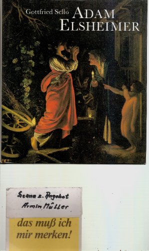 Stock image for Adam Elsheimer for sale by Hylaila - Online-Antiquariat