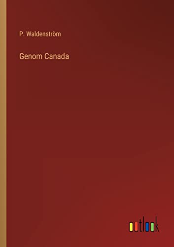 9783368007324: Genom Canada