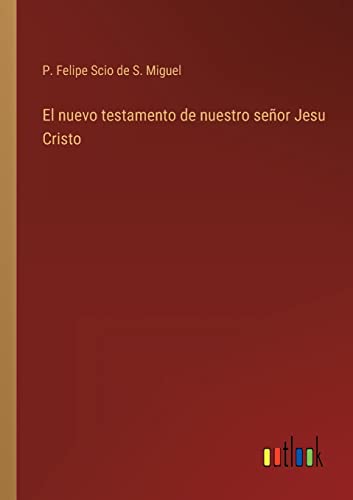 Beispielbild fr El nuevo testamento de nuestro seor Jesu Cristo (Spanish Edition) zum Verkauf von Lucky's Textbooks