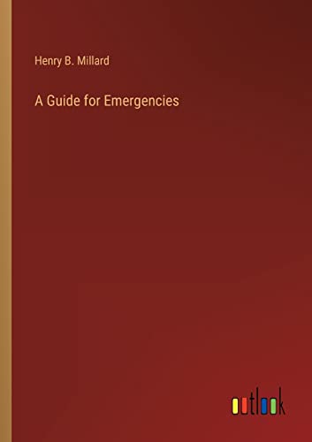 9783368126926: A Guide for Emergencies