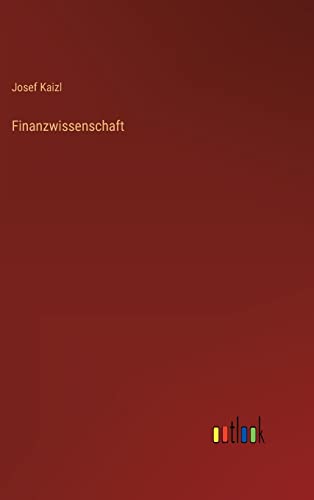 Stock image for Finanzwissenschaft for sale by Ria Christie Collections