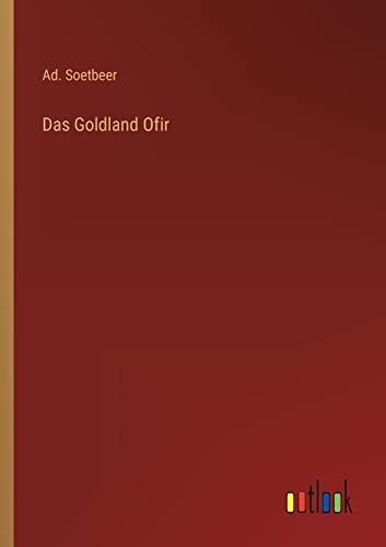 Stock image for Das Goldland Ofir for sale by Ria Christie Collections