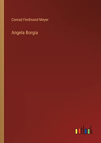 Stock image for Angela Borgia (German Edition)