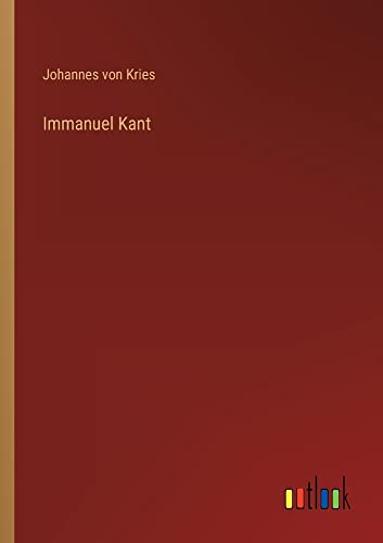 Beispielbild fr Immanuel Kant zum Verkauf von Buchpark