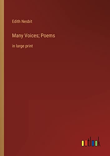 Stock image for Many Voices; Poems: in large print for sale by Chiron Media