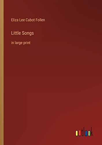 Stock image for Little Songs for sale by PBShop.store US