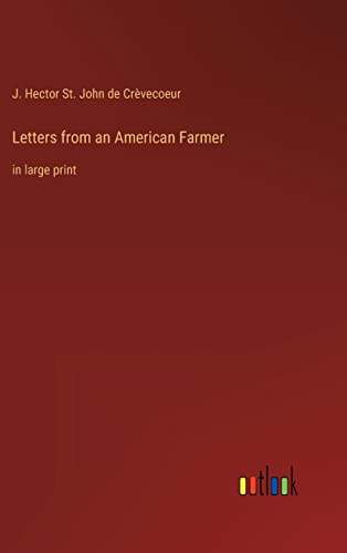 Stock image for Letters from an American Farmer:in large print for sale by Ria Christie Collections