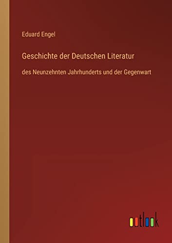 Beispielbild fr Geschichte Der Deutschen Literatur zum Verkauf von Blackwell's