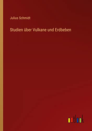 Beispielbild fr Studien uber Vulkane und Erdbeben zum Verkauf von Chiron Media