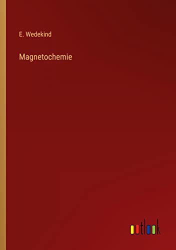 Imagen de archivo de Magnetochemie a la venta por Chiron Media
