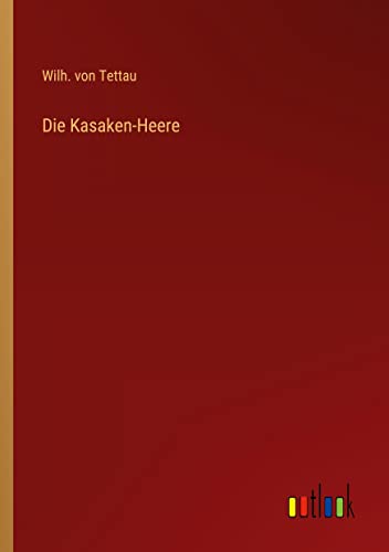 Stock image for Die Kasaken-Heere for sale by Chiron Media