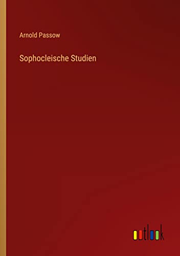 Stock image for Sophocleische Studien for sale by Ria Christie Collections