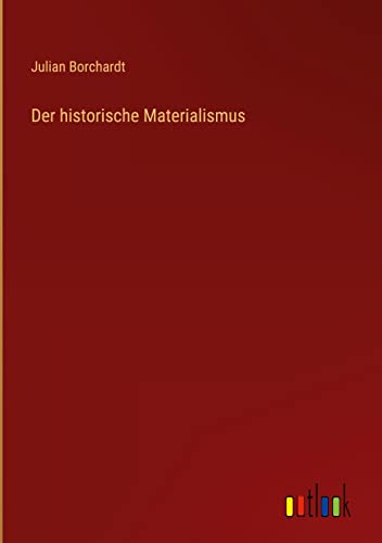 Stock image for Der historische Materialismus for sale by Ria Christie Collections