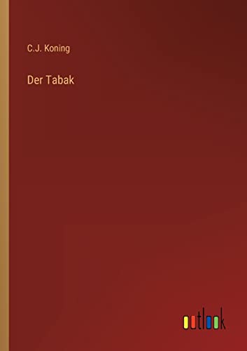 Stock image for Der Tabak for sale by PBShop.store US