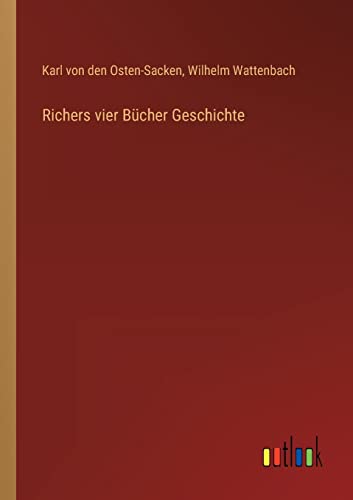 Stock image for Richers vier B?cher Geschichte for sale by PBShop.store US