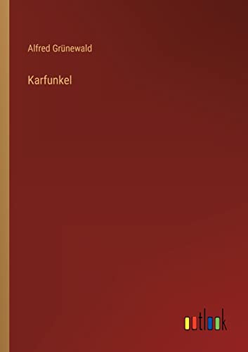 9783368463724: Karfunkel (German Edition)