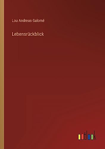Imagen de archivo de Lebensruckblick a la venta por Chiron Media
