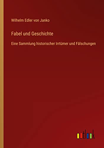 Stock image for Fabel und Geschichte for sale by PBShop.store US