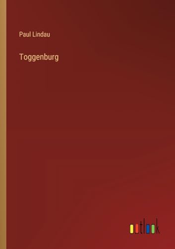 Stock image for Toggenburg for sale by GreatBookPrices