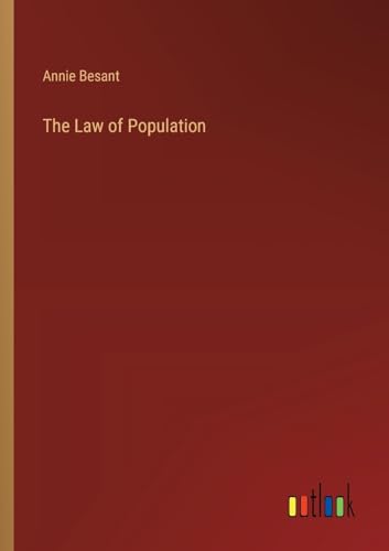 Stock image for The Law of Population for sale by California Books