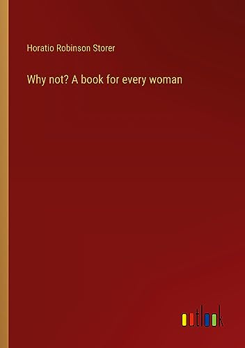 Stock image for Why not? A book for every woman for sale by Ria Christie Collections