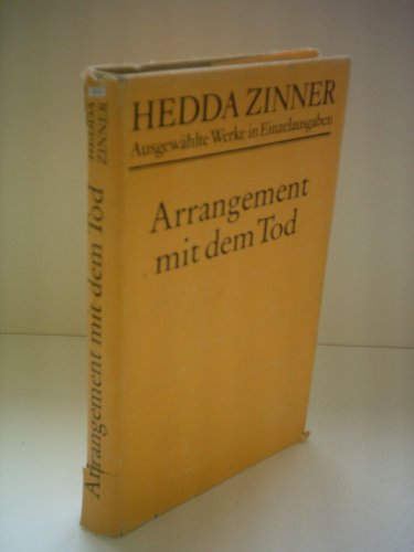 Stock image for Hedda Zinner: Arrangement mit dem Tod for sale by Versandantiquariat Felix Mcke