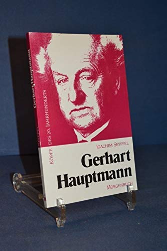 Beispielbild fr Gerhart Hauptmann. zum Verkauf von medimops