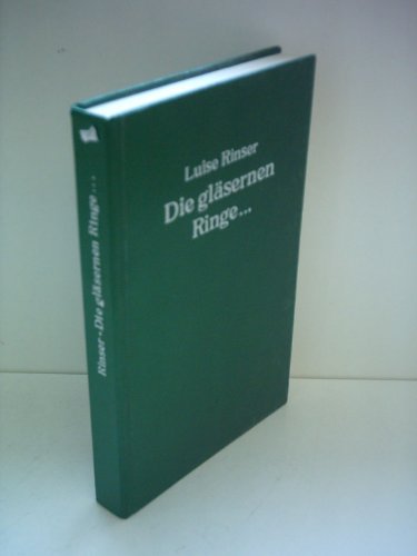 Beispielbild fr Die glsernen Ringe - Jan Lobel aus Warschau - Septembertag zum Verkauf von Versandantiquariat Schrter