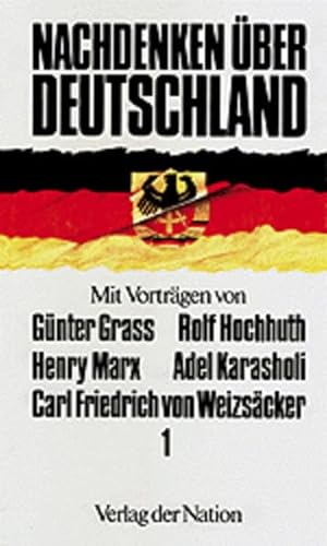 9783373004172: Nachdenken über Deutschland (German Edition)