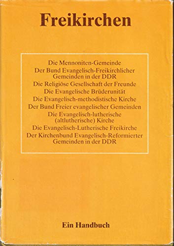 9783374000180: Freikirchen und konfessionelle Minderheitskirchen: Ein Handbuch (German Edition)