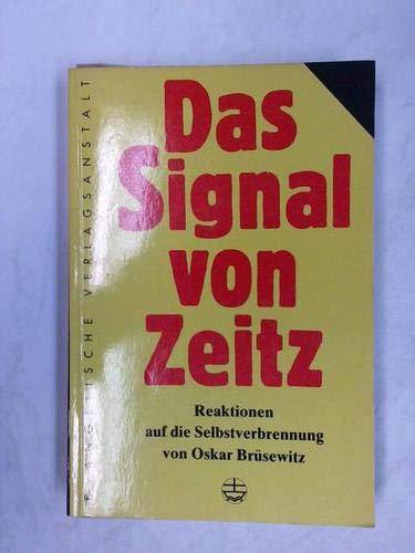 Stock image for Das Signal von Zeitz for sale by medimops