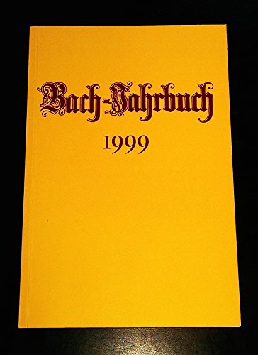 Bach-Jahrbuch. Im Auftrag der Neuen Bachgesellschaft. 92. Jahrgang 2006. - Schulze, Hans-Joachim und Christoph Wolff (Hrsg.)