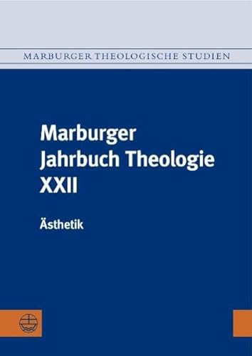 Beispielbild fr Marburger Jahrbuch Theologie XXII: sthetik zum Verkauf von medimops