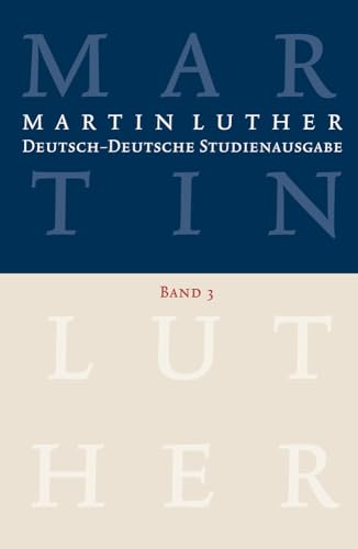 9783374028825: Deutsch-Deutsche Studienausgabe 03: Band 3: Christ und Welt (Hrsg. u. eingel. von Hellmut Zschoch)