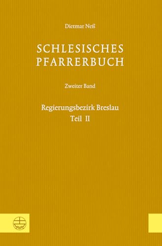 Stock image for Schlesisches Pfarrerbuch for sale by ISD LLC