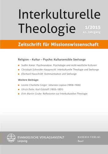 9783374040841: Religion - Kultur - Psyche: Kultursensible Seelsorge (Interkulturelle Theologie. Zeitschrift fur Missionswissenschaft)