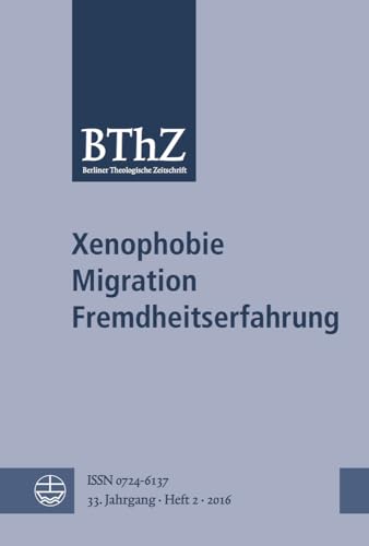 9783374043149: Xenophobie - Migration - Fremdheitserfahrung