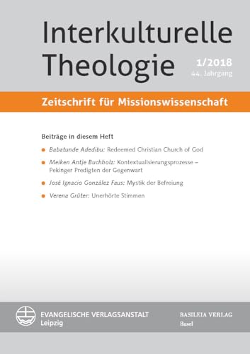 Stock image for Interkulturelle Theologie Zeitschrift fr Missionswissenschaft for sale by Buchpark