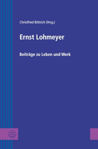 Stock image for Ernst Lohmeyer for sale by ISD LLC