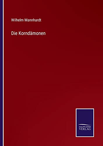 9783375060923: Die Korndmonen