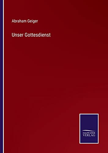 9783375062828: Unser Gottesdienst