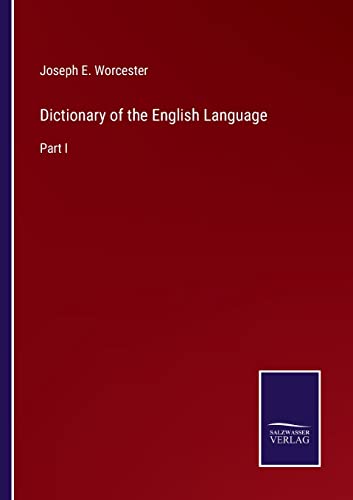 Beispielbild fr Dictionary of the English Language:Part I zum Verkauf von Blackwell's