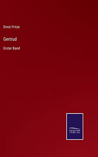 9783375112530: Gertrud: Erster Band
