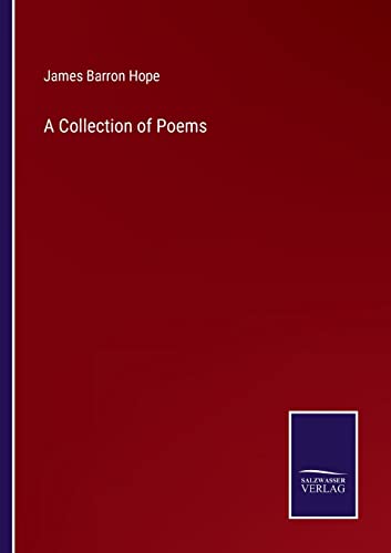 Beispielbild fr A Collection of Poems zum Verkauf von Buchpark