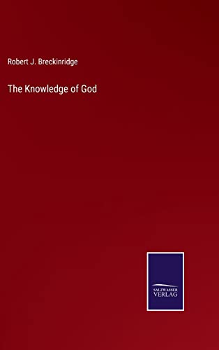Beispielbild fr The Knowledge of God zum Verkauf von Buchpark