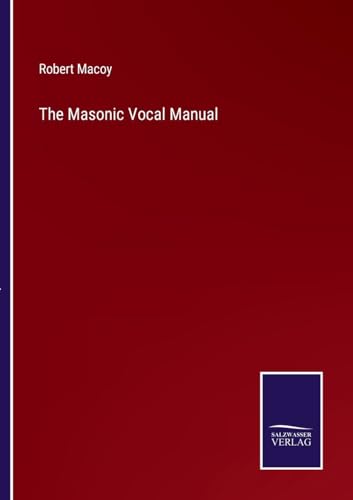 Beispielbild fr Masonic Vocal Manual zum Verkauf von PBShop.store US